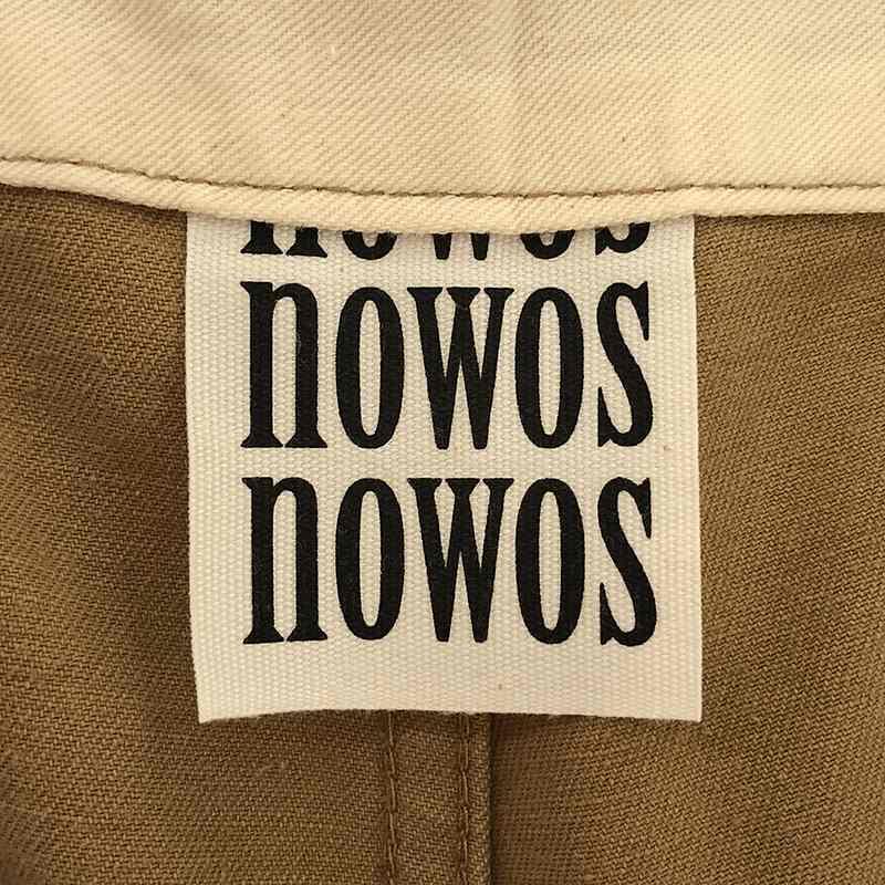 NOWOS / ノーウォス | 2019AW | Chino pants ワイドパンツ | S | ベージュ | レディース｜kldclothing｜06