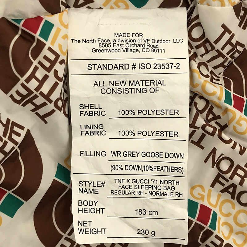 GUCCI（グッチ） 【美品】 | THE NORTH FACE スリーピングバッグ 寝袋