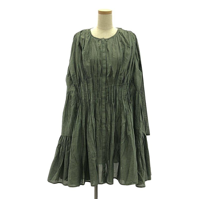 merlette（マーレット） | Martel Pleated Chambray Dress プリーツ