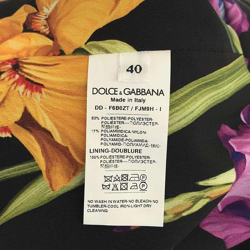 【美品】  DOLCE＆GABBANA / ドルチェ＆ガッバーナドルガバ | フラワー ドレスワンピース / 総裏地 | 40 | マルチカラー | レディース｜kldclothing｜06