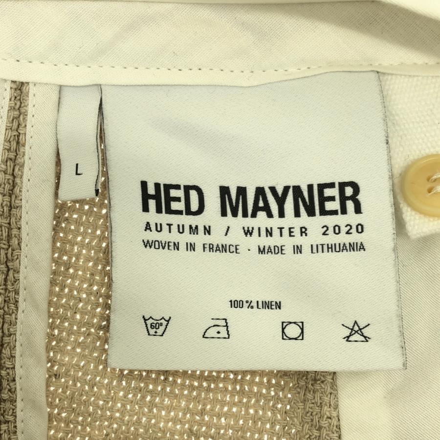 HED MAYNER / ヘドメイナー 6 PLEATS PANTS LINEN リネン 6