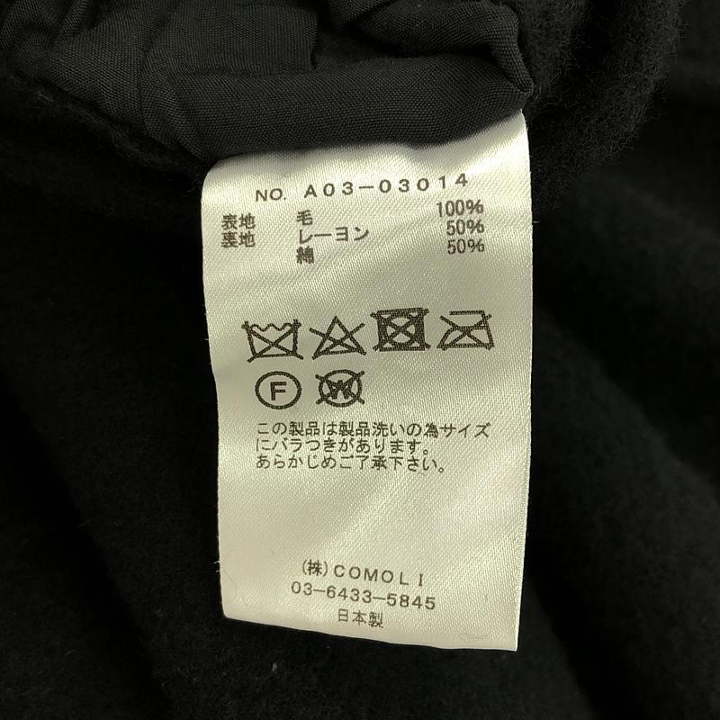 COMOLI / コモリ | ドローストリング 縮絨ウール 6Pパンツ 総 COMOLI / コモリ | ドローストリング 縮絨ウール 6Pパンツ 総