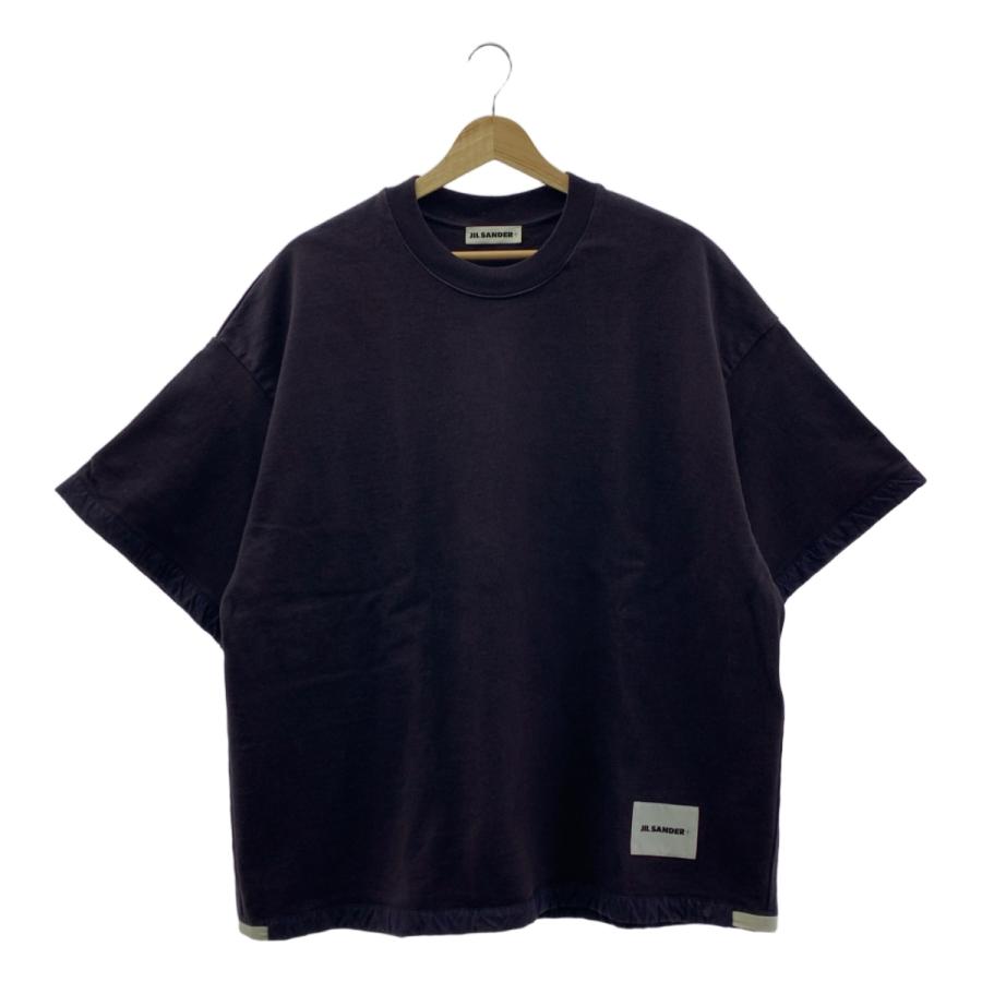 ジルサンダー JIL SANDER+ ロゴパッチスウェット ネイビー Lサイズ JIL SANDER+ / ジルサンダープラス | 2022AW ロゴパッチ オーバー