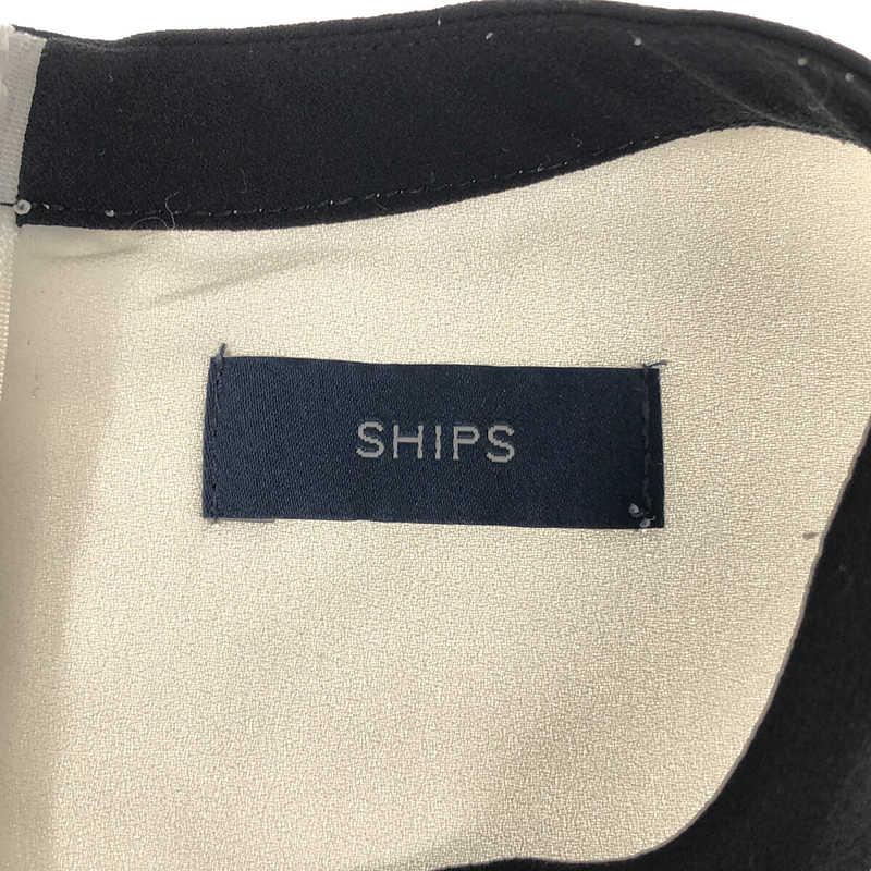 SHIPS / シップス | 2022SS | 配色 パイピングブラウス | 38 | ホワイト | レディース｜kldclothing｜05