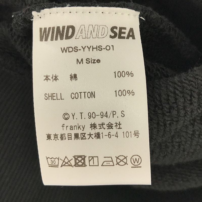 【新品】  WIND AND SEA / ウィンダンシ― | 2022SS | × 幽遊白書 プルオーバーパーカー | M | ブラック | メンズ｜kldclothing｜06