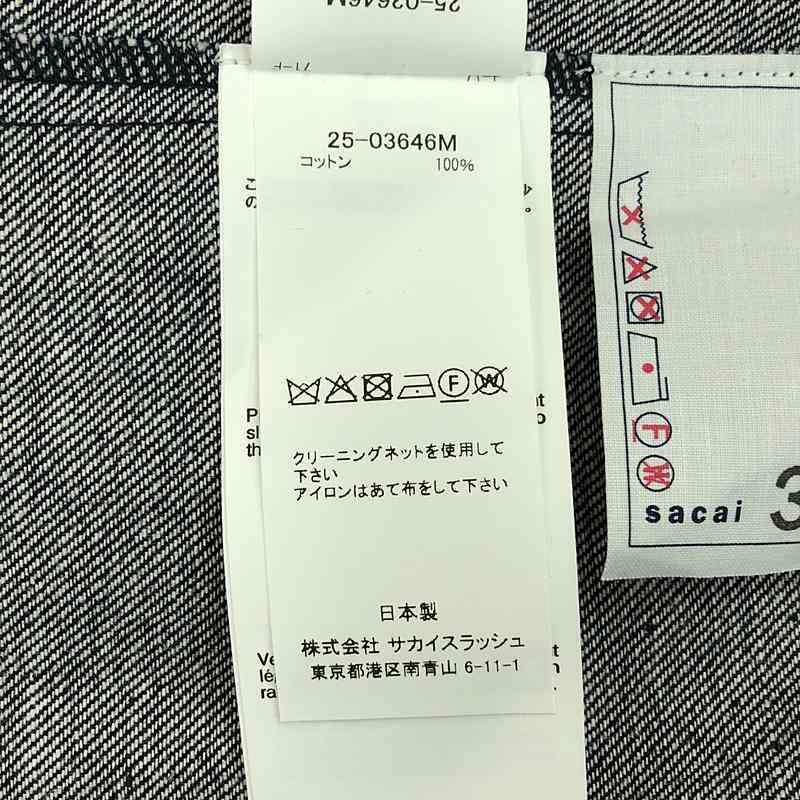 sacai（サカイ） 【美品】 | 2025SS | Denim Hoodie フーデッド ジップ