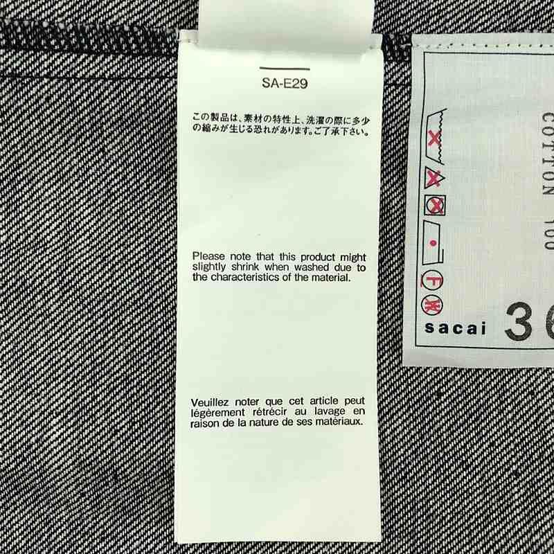 sacai（サカイ） 【美品】 | 2025SS | Denim Hoodie フーデッド ジップ