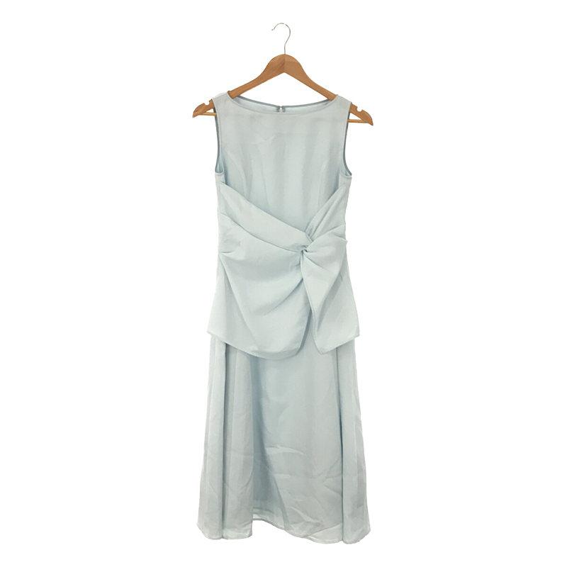 新品 Adeam アディアム ポリエステル ウエスト リボン ロング フレア ワンピース ドレス 0 ライトブルー レデ 5fds9pdc3dkc Kld ヤフーショッピング店 通販 Yahoo ショッピング