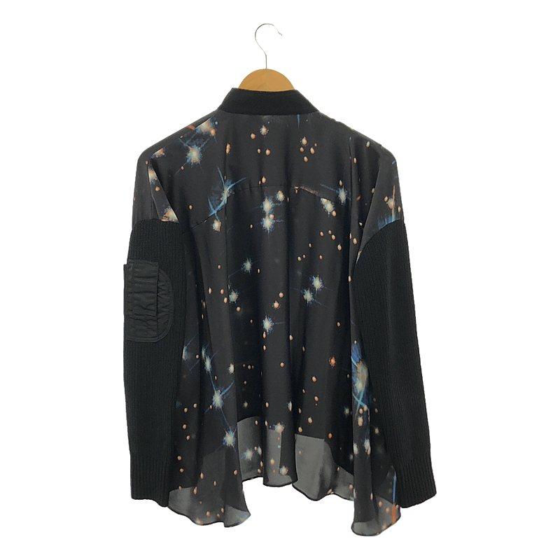 sacai 【美品】 / サカイ | 2020AW × NASA ナサコラボ 宇宙柄 転写 