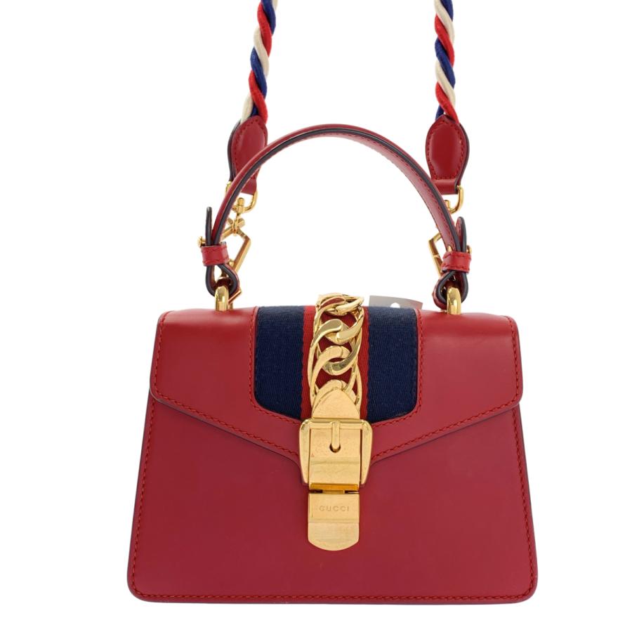 GUCCI（グッチ） シルヴィ 2way シェリーライン ハンドバッグ : KLD