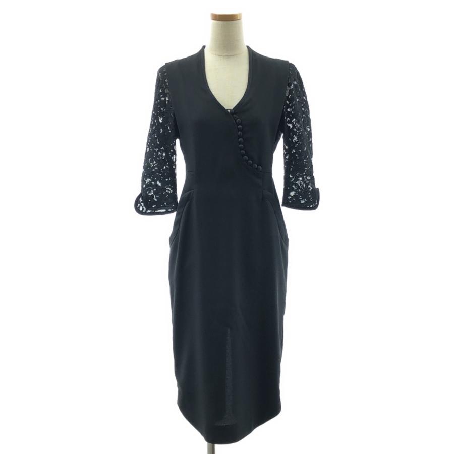 Mame Kurogouchi / マメクロゴウチ | Lace Sleeve Dress 袖