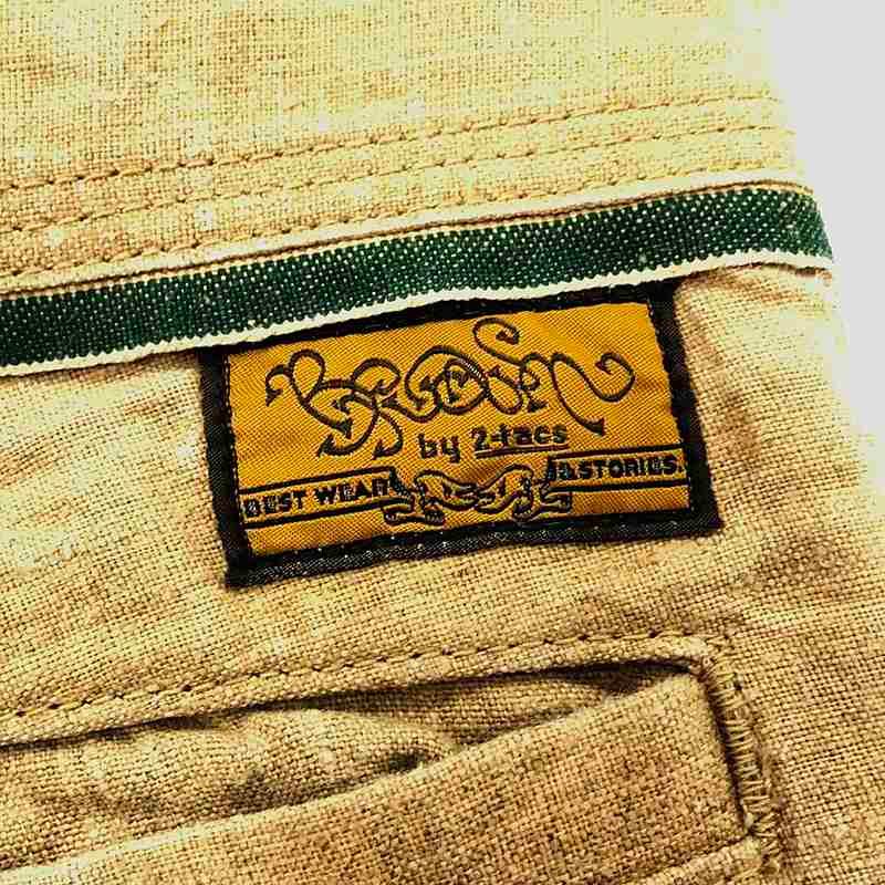 BROWN by 2-tacs（ブラウンバイツータックス） | リネン スラックス