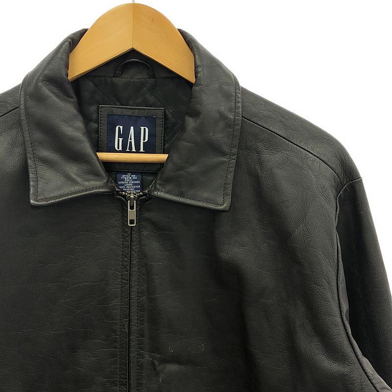OLD / 古着 | GAP レザージャケット M ブラック メンズ : KLD ヤフー