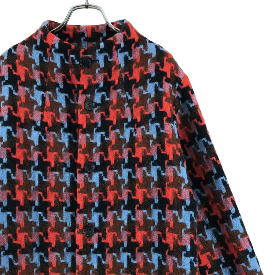 tricot COMME des GARCONS 千鳥格子 ドット ロングコート tricot COMME des GARCONS / トリココムデギャルソン ウール 千鳥格子