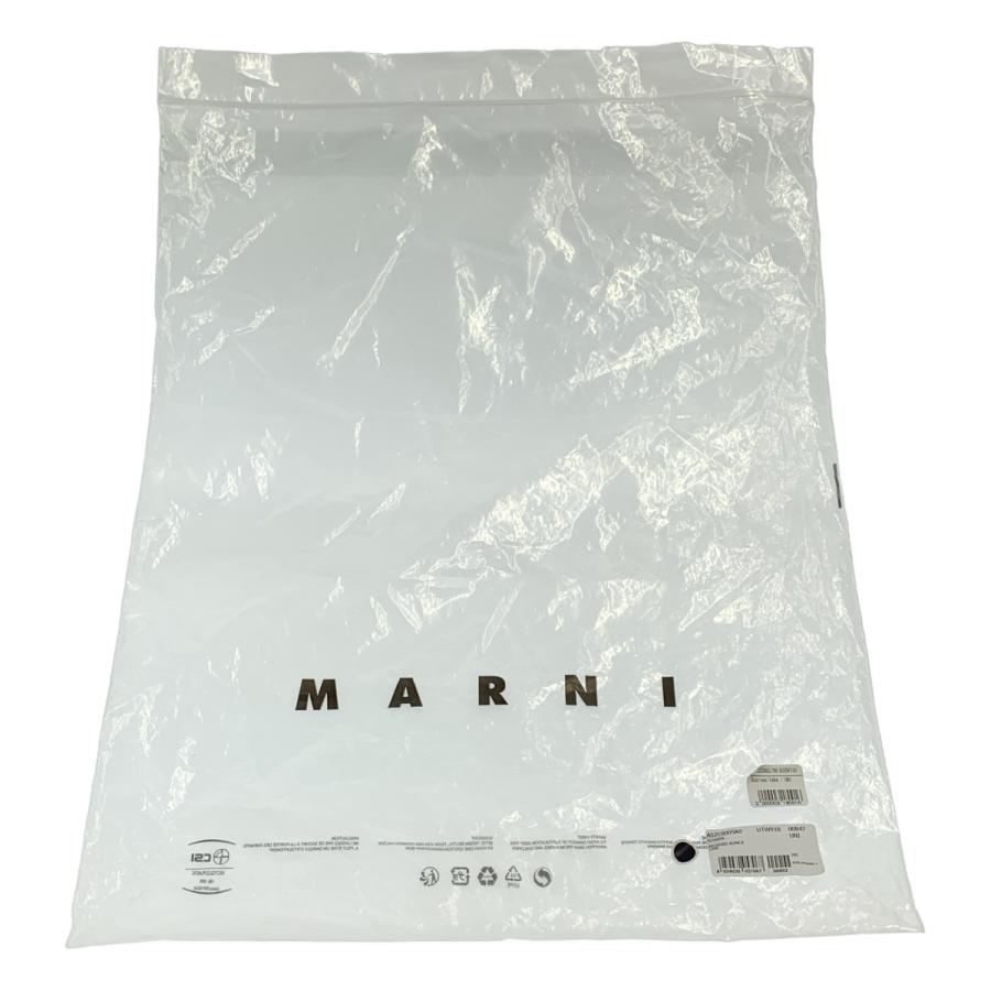MARNI（マルニ） ブラッシュド アルパカ ナイロン ロゴ マフラー : KLD