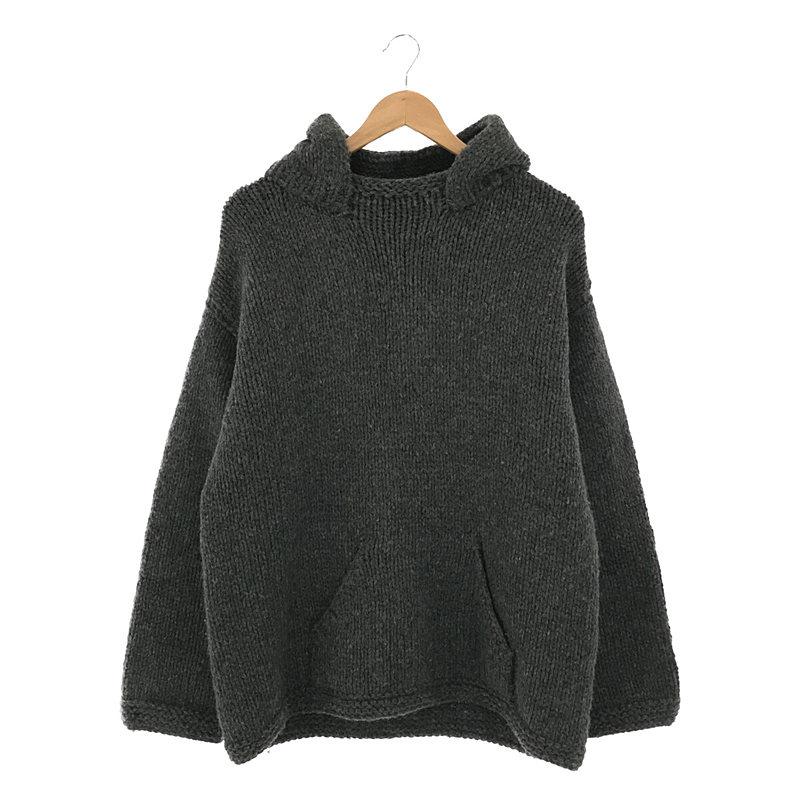 予約販売品 45rビックシルエットコットンニットセーター【綿100
