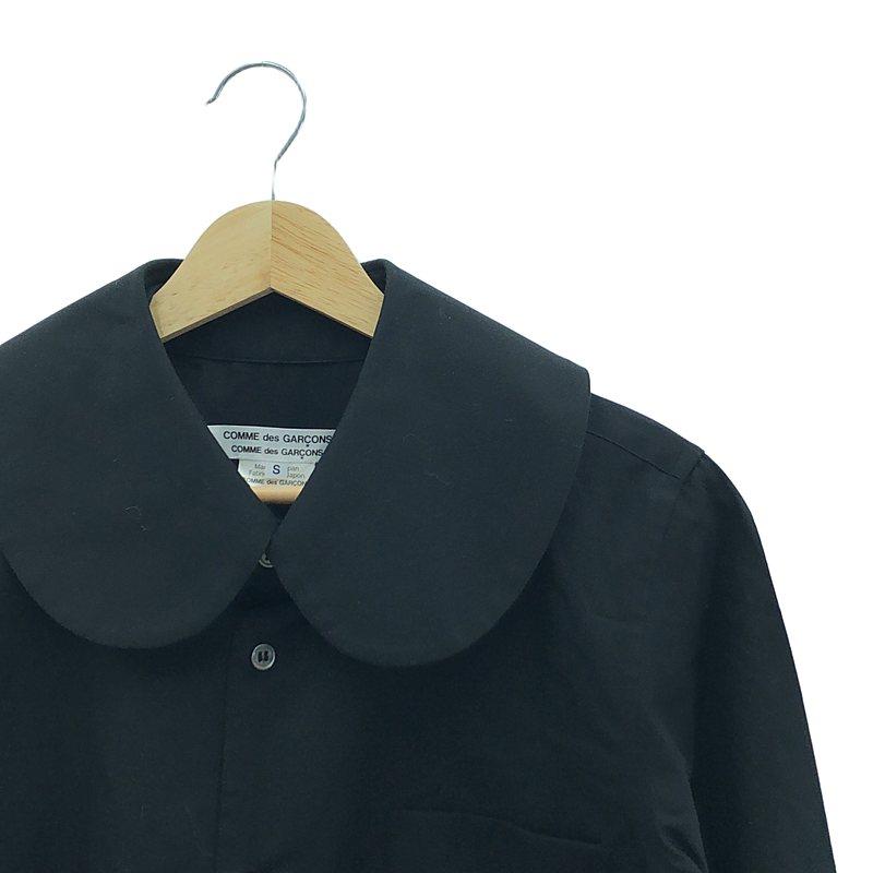 COMME des GARCONS コットン ラウンドカラーシャツ COMME des GARCONS / コムコム | 2020AW コットン ラウンド
