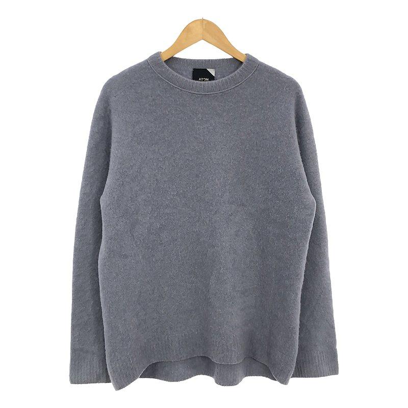 【Rubygaga】ATON カシミヤクルーネックセーター 6 ATON エイトン/カシミヤ クルーネックセーター