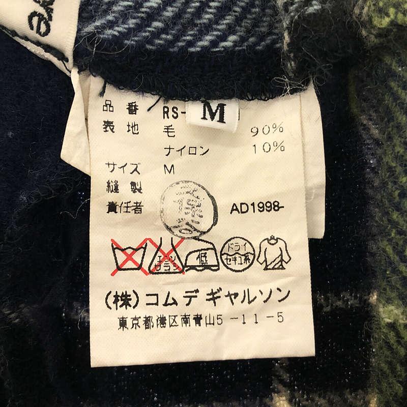 robe de chambre COMME des GARCONS / ローブドシャンブルコムデギャルソン | AD1998 | ウール タータンチェック スカート | M｜kldclothing｜07