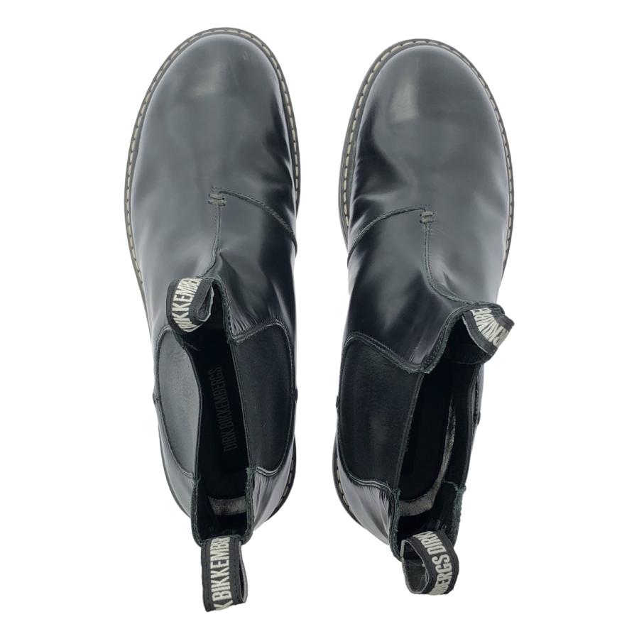 ダークビッケンバーグ 25cm相当 サイドゴアブーツ ブラック　黒 DIRK BIKKEMBERGS（ダークビッケンバーグ） レザー サイドゴアブーツ