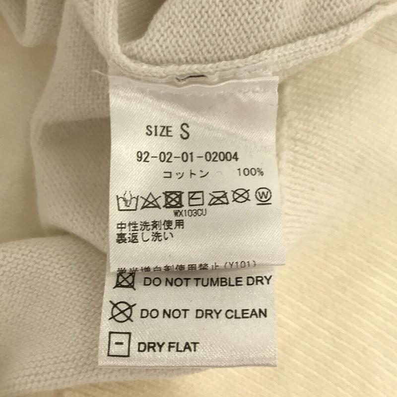 GIU / ジウジウ | コットン パイルジャガード クルーネック