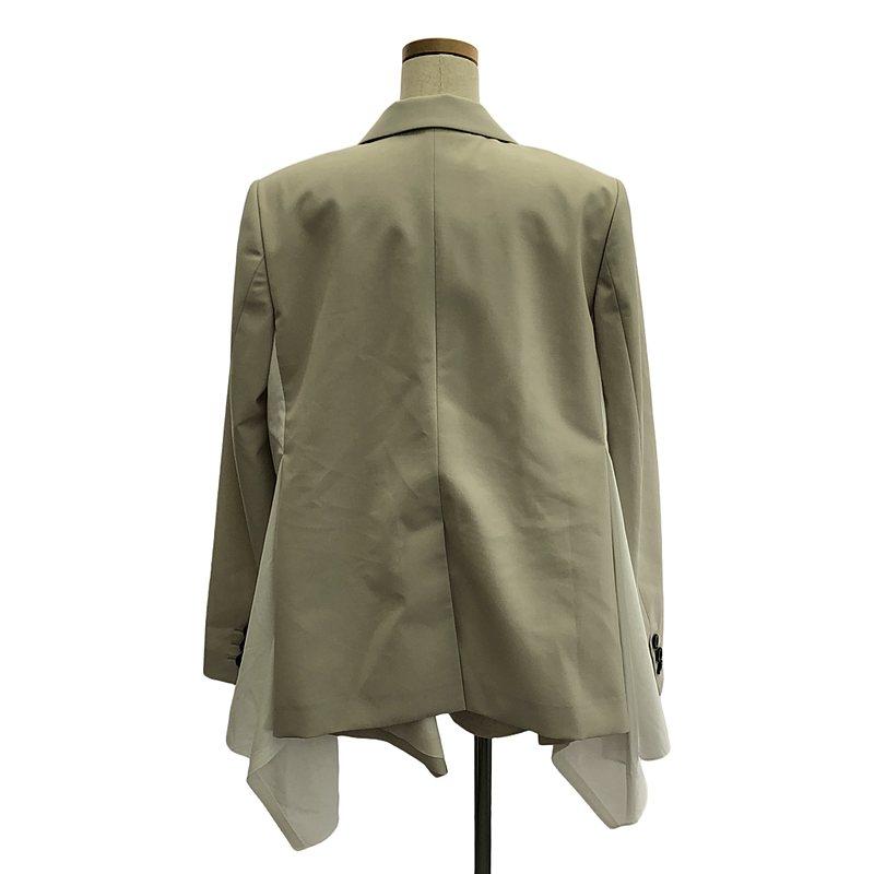 sacai / サカイ | 2024AW Suiting x Cotton Poplin Jacket sacai / サカイ | 2024AW Suiting x Cotton Poplin Jacket