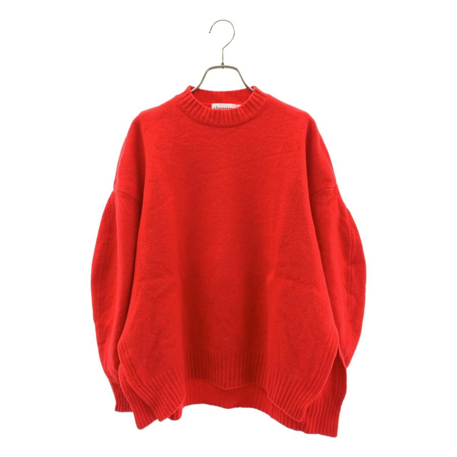nagonstans nagonstans / ナゴンスタンス form pullover ウール ロゴ