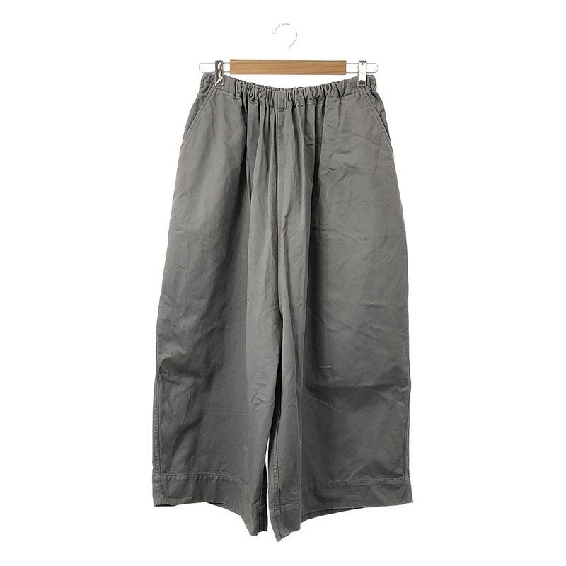 美品】 ゴーシュ / ゴーシュ | 2022SS | カツラギ8分丈ワイドパンツ  