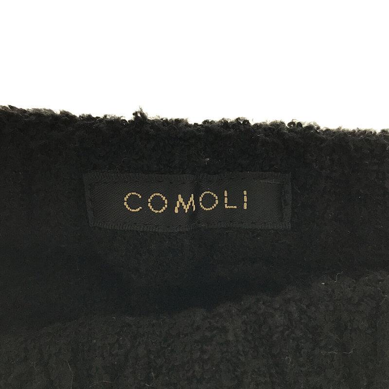 COMOLI / コモリ | 2022SS | シルクパイル ドローストリングパンツ  | 2 | ブラック | メンズ｜kldclothing｜05