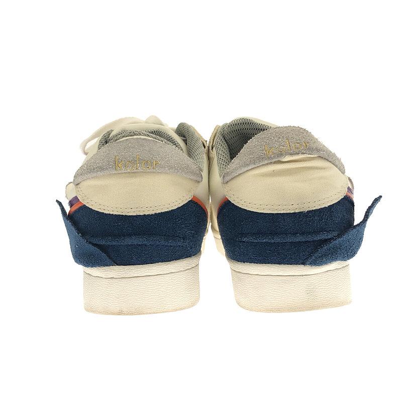 【美品】  kolor / カラー | 2020AW | カウハイド×ハンプ SNEAKERS | 26.5 | ホワイト | メンズ｜kldclothing｜03