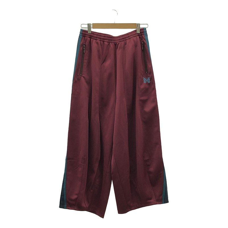 【美品】  Needles / ニードルス | H.D. Track Pant/Poly Smooth / パピヨン ヒザデル ワイド ジャージ トラックパンツ | XS | ボルドー | メンズ Needles（ニードルス） 【美品】 | H.D. Track Pant/Poly Smooth