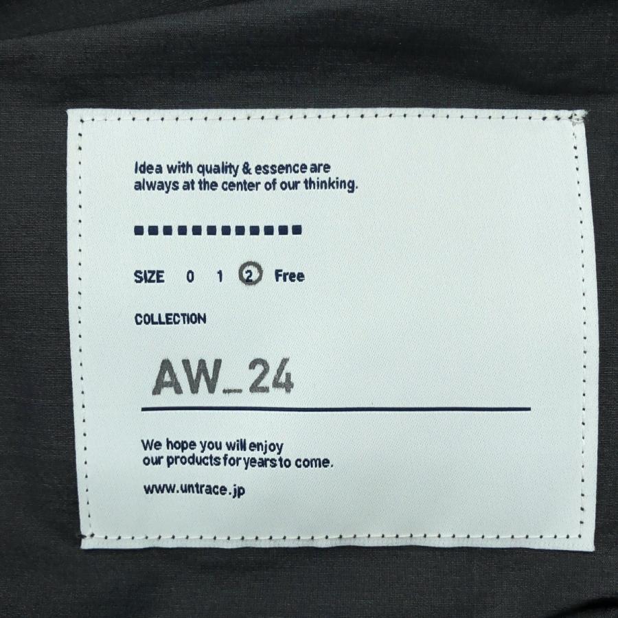 UNTRACE / アントレース | 2024AW GAME SHIRT ナイロン ジップ ゲーム