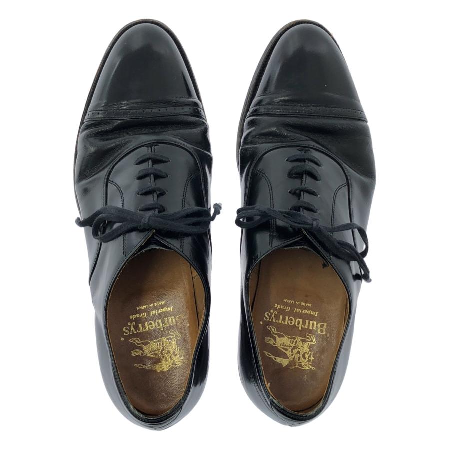 【美品】Burberry バーバリー ストレートチップ 内羽根式 26.0㎝ バーバリー ビジネスシューズ ストレートチップ ブラック 未使用
