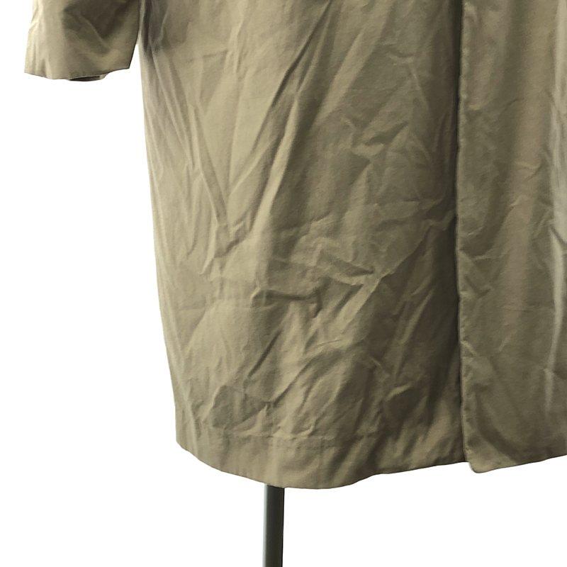 値下げました！yaeca 中綿ライナー付きステンカラーコート ロング丈 YAECA / ヤエカ | 中綿ライナー付 コットン ステンカラーコート