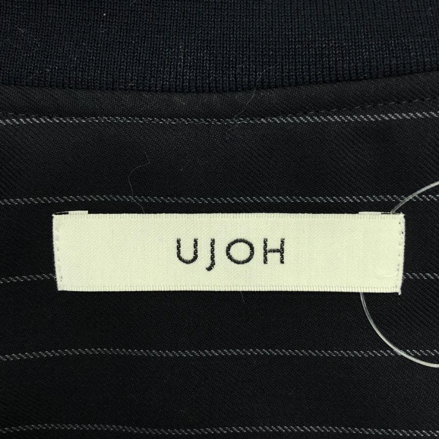 UJOH / ウジョー ストライプ オーバーシルエット シャツ ジャケット
