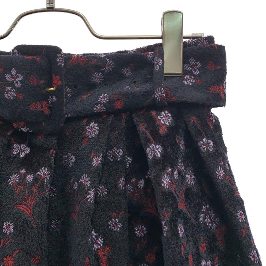 Mame Kurogouchi / マメクロゴウチ Floral Jacquard Flared Skirt