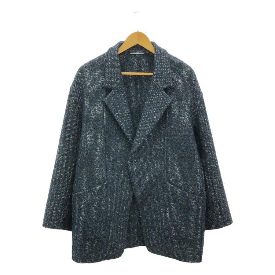 【美品】  Dior homme / ディオールオム | 2023AW | ウールツイード アンストラクチャード カーディガンジャケット | 46 | ネイビー | メンズ Dior HOMME 【美品】 homme / ディオールオム | 2023AW ウールツイード