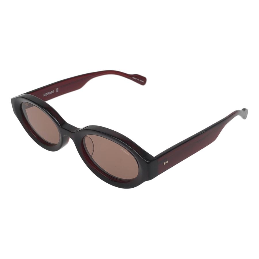 【新品】  FETICO / フェティコ | 2025SS | ×BLANC ブラン / OVAL TELEVISON CUT SUNGLASSES オーバル サングラス | F | ダークレッド | レディース FETICO / フェティコ ×BLANC ブラン OVAL TELEVISON CUT SUNGLASSES