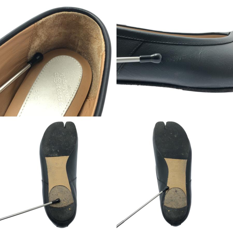 【値下げしました】メゾンマルジェラ /タビ足袋バレエ/ブラック/フラット ☆定価116,600円/メゾンマルジェラ/ 足袋バレエ タビ バレリーナ