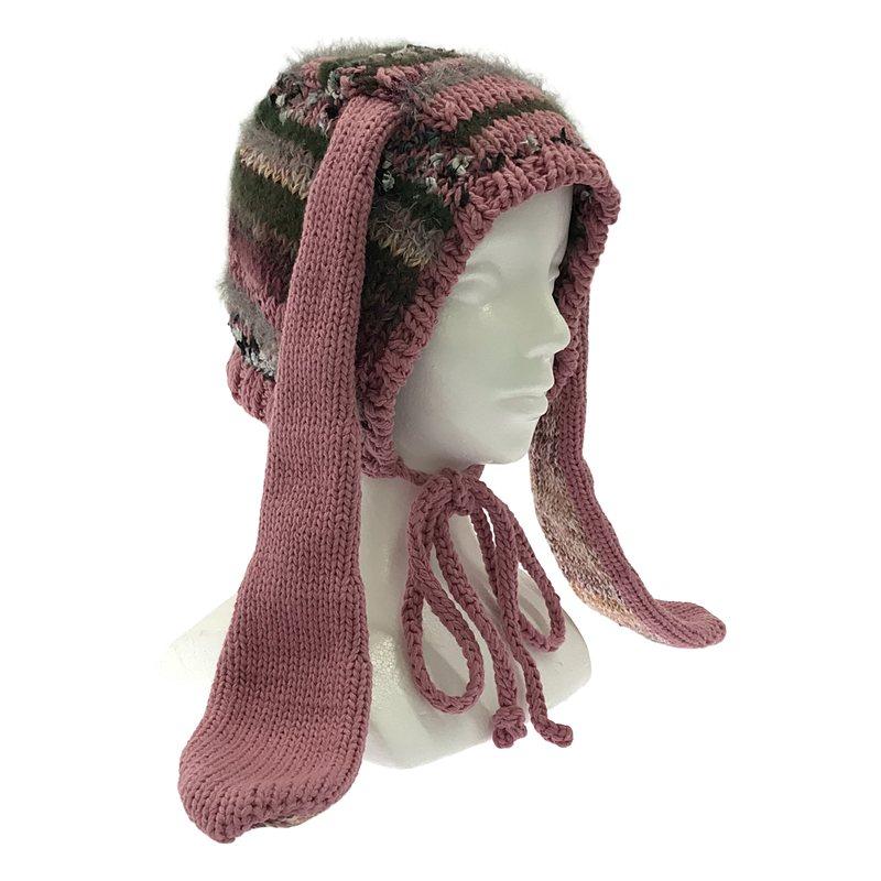 【新品未使用】rurumu 縷縷夢兎 うさ耳ニット帽 新品】 rurumu: / 縷縷夢兎るるむう | 2023AW うさ耳 ニット帽