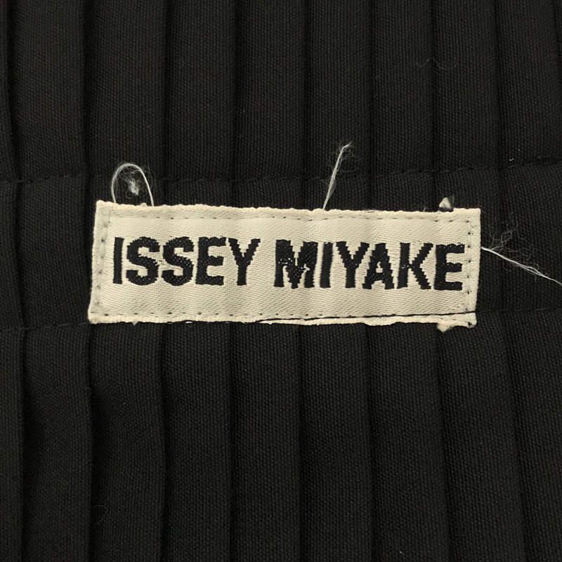 【美品】  ISSEY MIYAKE / イッセイミヤケ | ウール ベルテッド プリーツ ロングスカート | M | ブラック | レディース｜kldclothing｜06