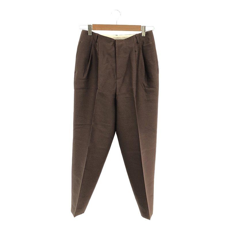 新品】 St.cecilia / セントセシリア | SILK WOOL PANTS シルク ウール 