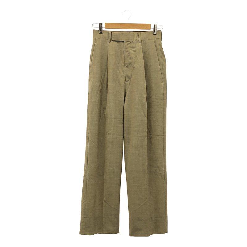 AURALEE / オーラリー | SUPER FINE TROPICAL WOOL SLACKS