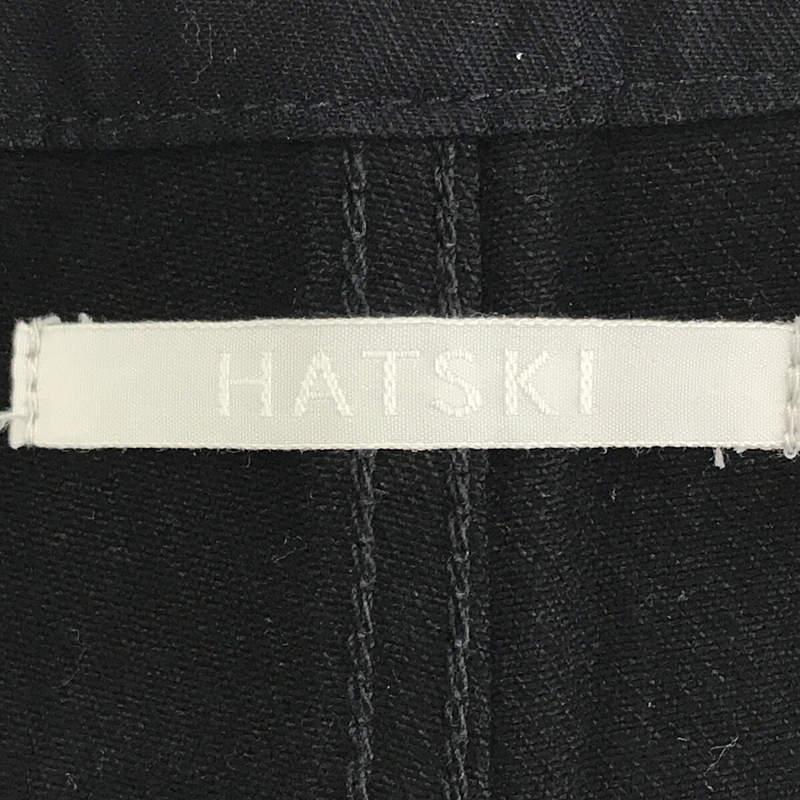 HATSKI / ハツキ | Katsuragi Selvedge Overall カツラギ セルビッチ オーバーオール | 1 | ブラック | メンズ｜kldclothing｜05