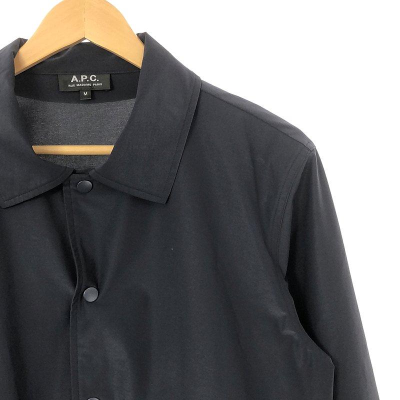 A.P.C. / アーペーセー | ポリエステル コーチジャケット | M | ネイビー | メンズ｜kldclothing｜02