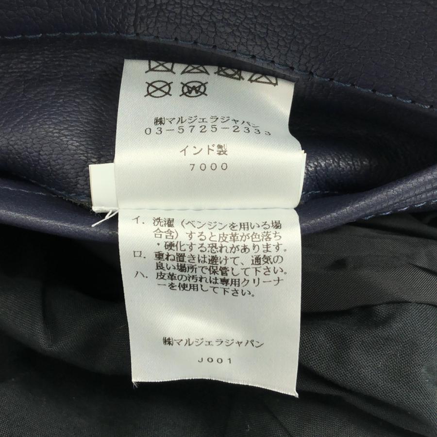 Maison Margiela（メゾンマルジェラ） 5ZIP LEATHER RIDERS JACKET 八