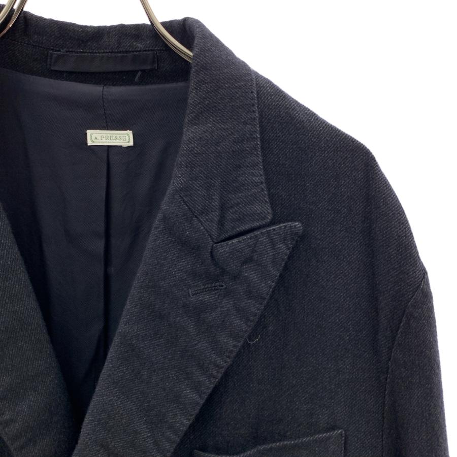 A.PRESSE / アプレッセ Double Breasted Jacket リネン混 テーラード