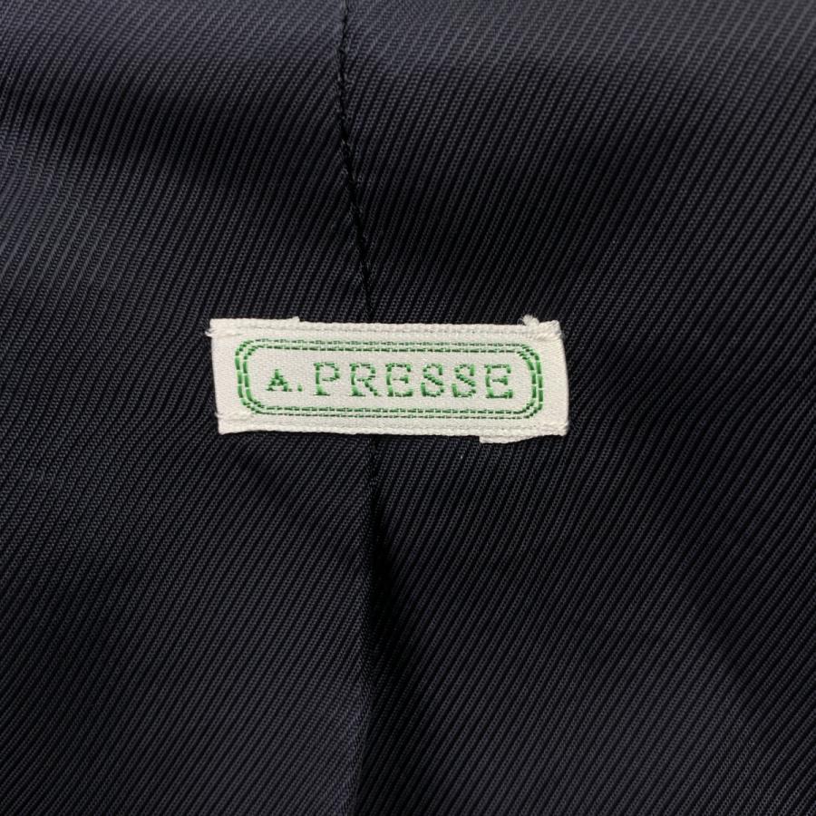 A.PRESSE / アプレッセ Double Breasted Jacket リネン混 テーラード