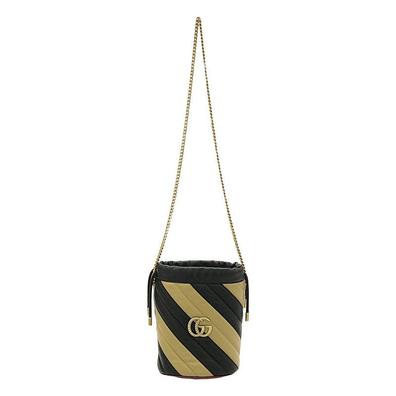 バケット キルティング ミニ GG マーモント GUCCI / グッチ | GGマーモント キルティング ミニバケット