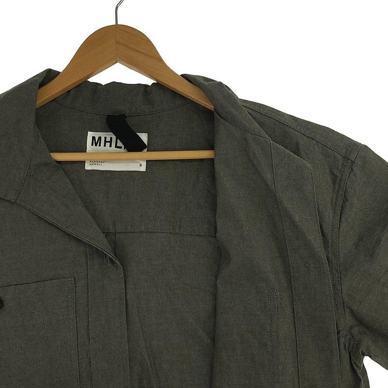 エムエイチエル 美品 melange cotton chambray 1 グレー エムエイチエル 美品 melange cotton chambray 1 グレー - メルカリ